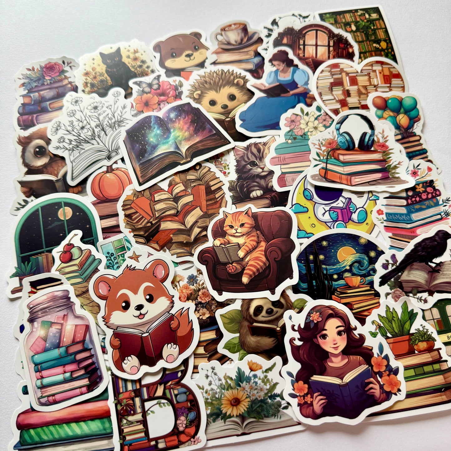 50 pcs Sticker pack BOOKS #4