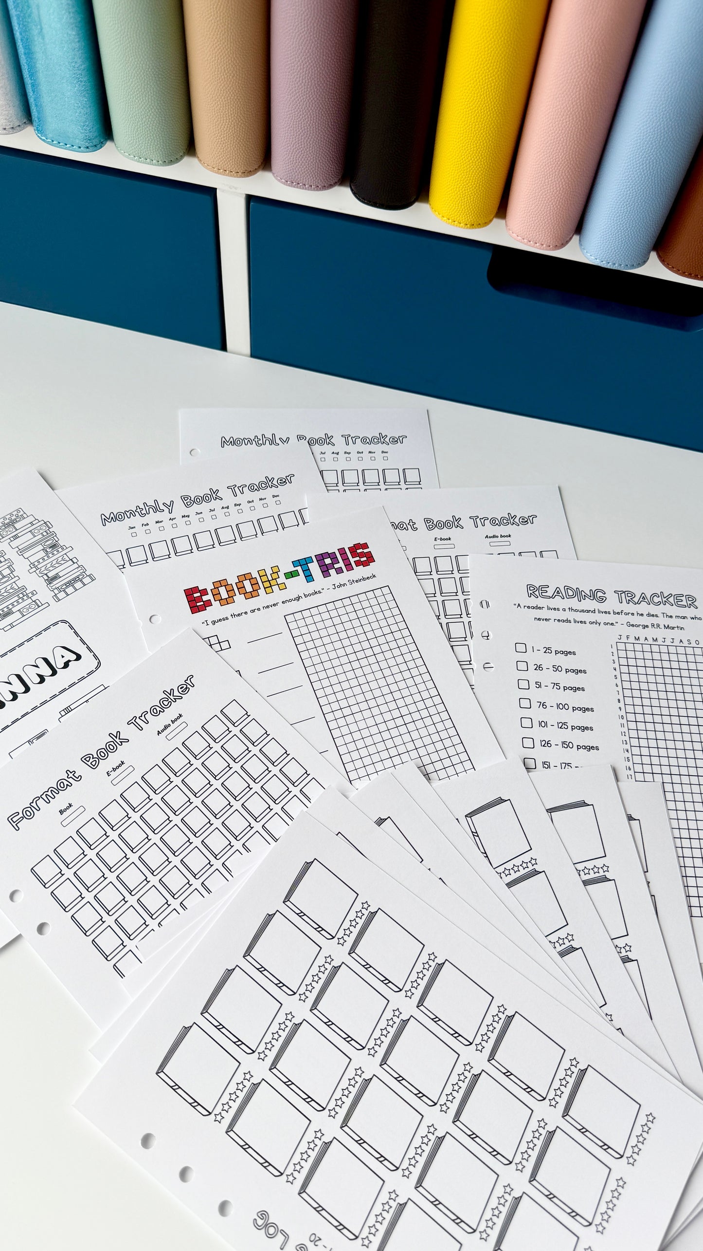 Book Tracker Sheets