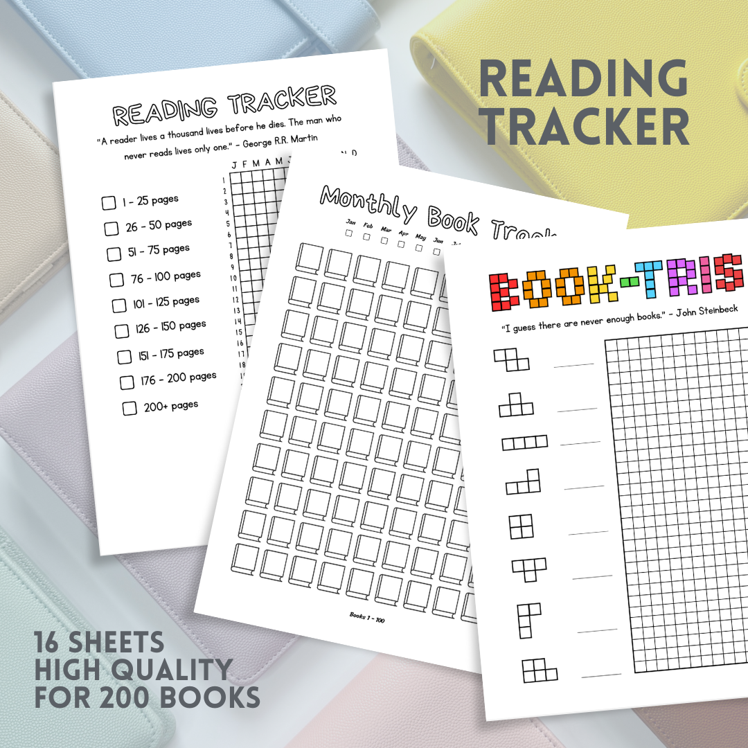 Book Tracker Sheets