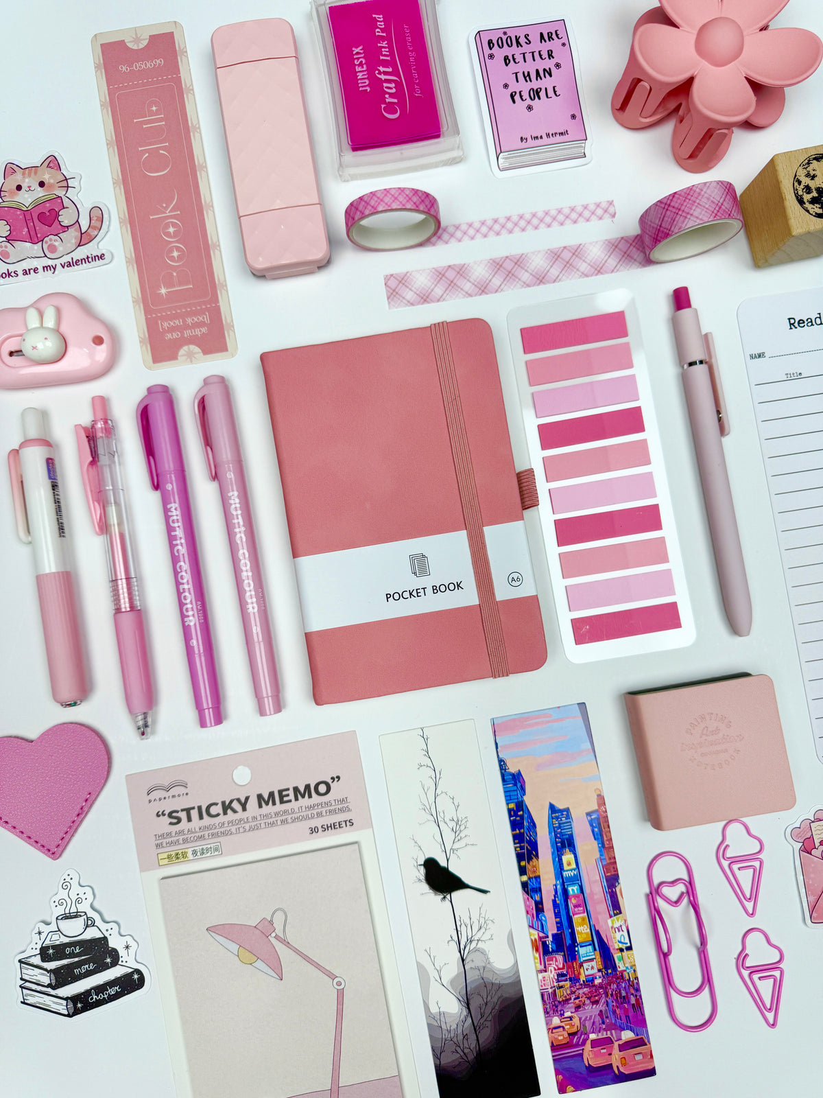 PINK 🌸 Bookish Bundle