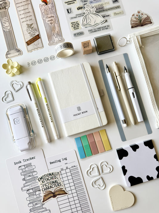 WHITE Bookish Bundle