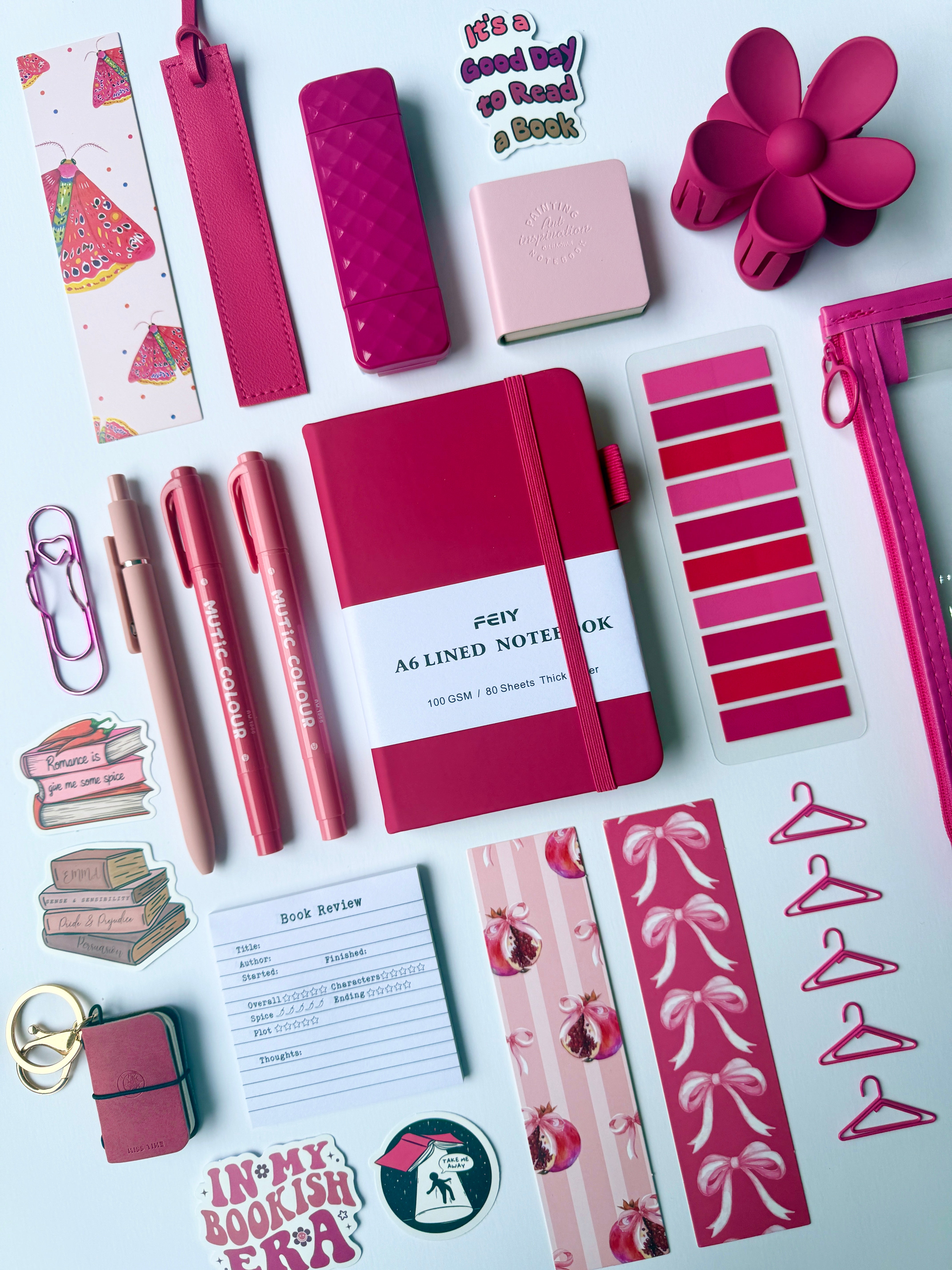 HOT PINK 🩷 Bookish Bundle