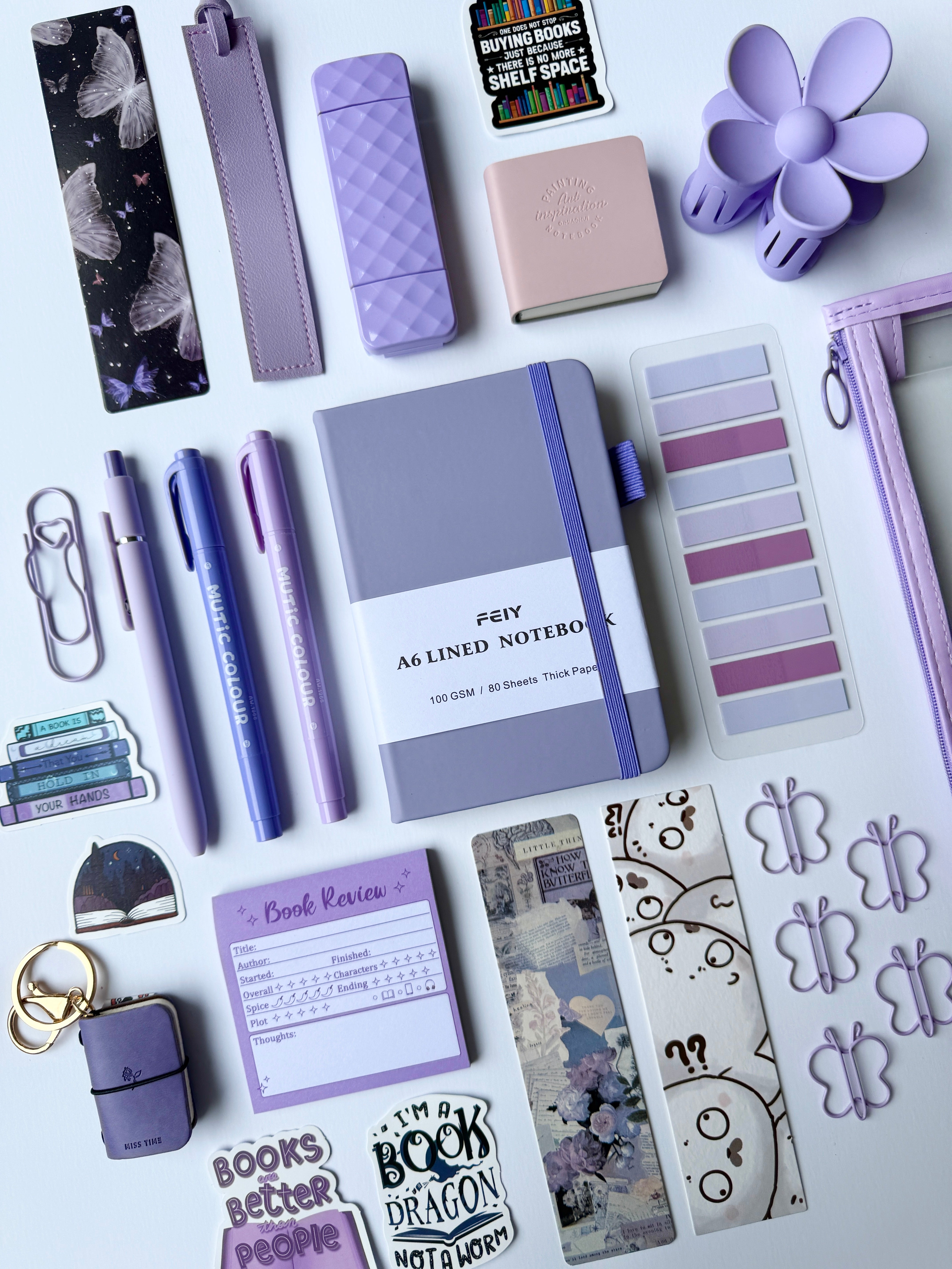 PURPLE 💜 Bookish Bundle-1