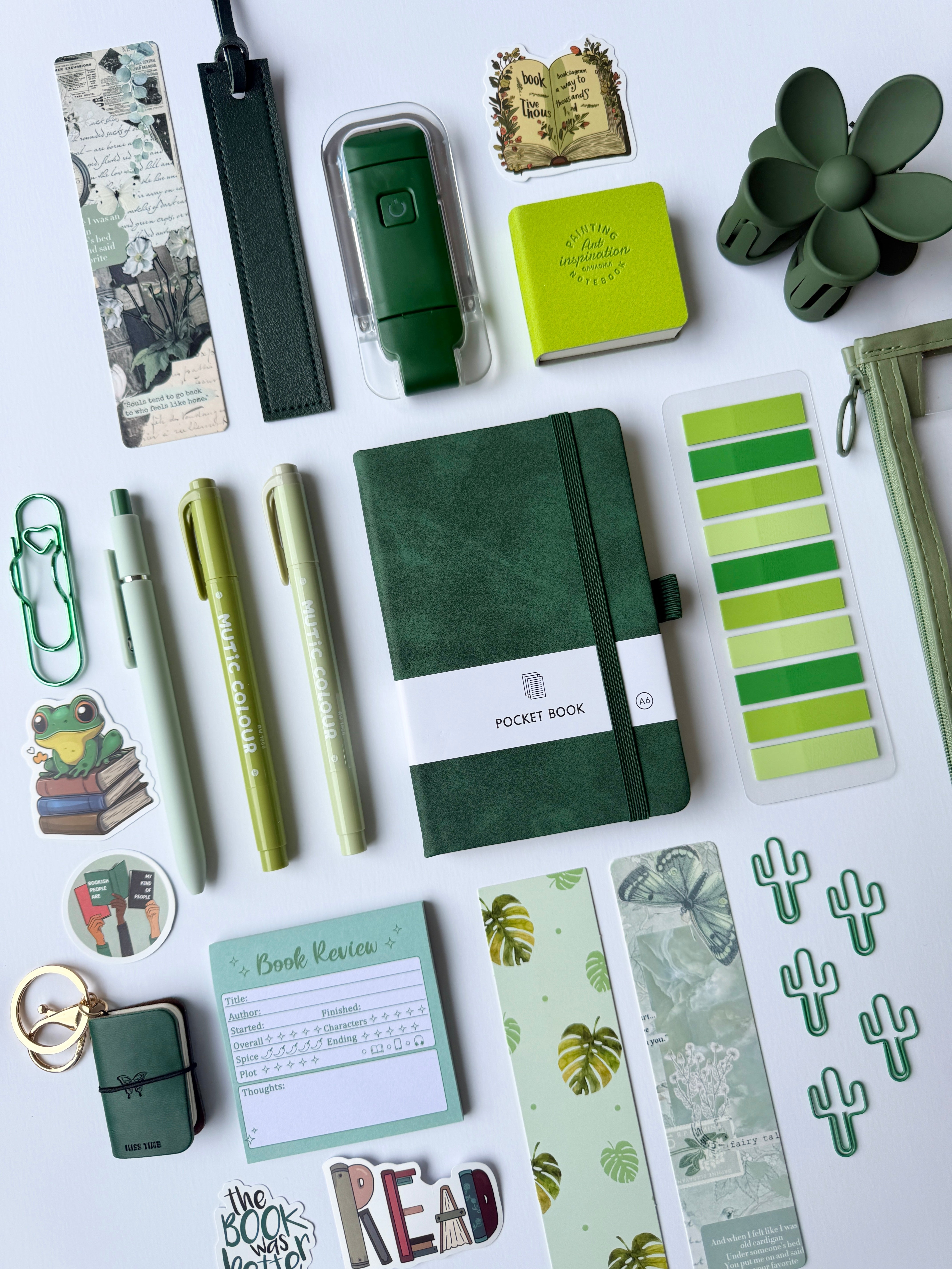 GREEN 🐍 Bookish Bundle