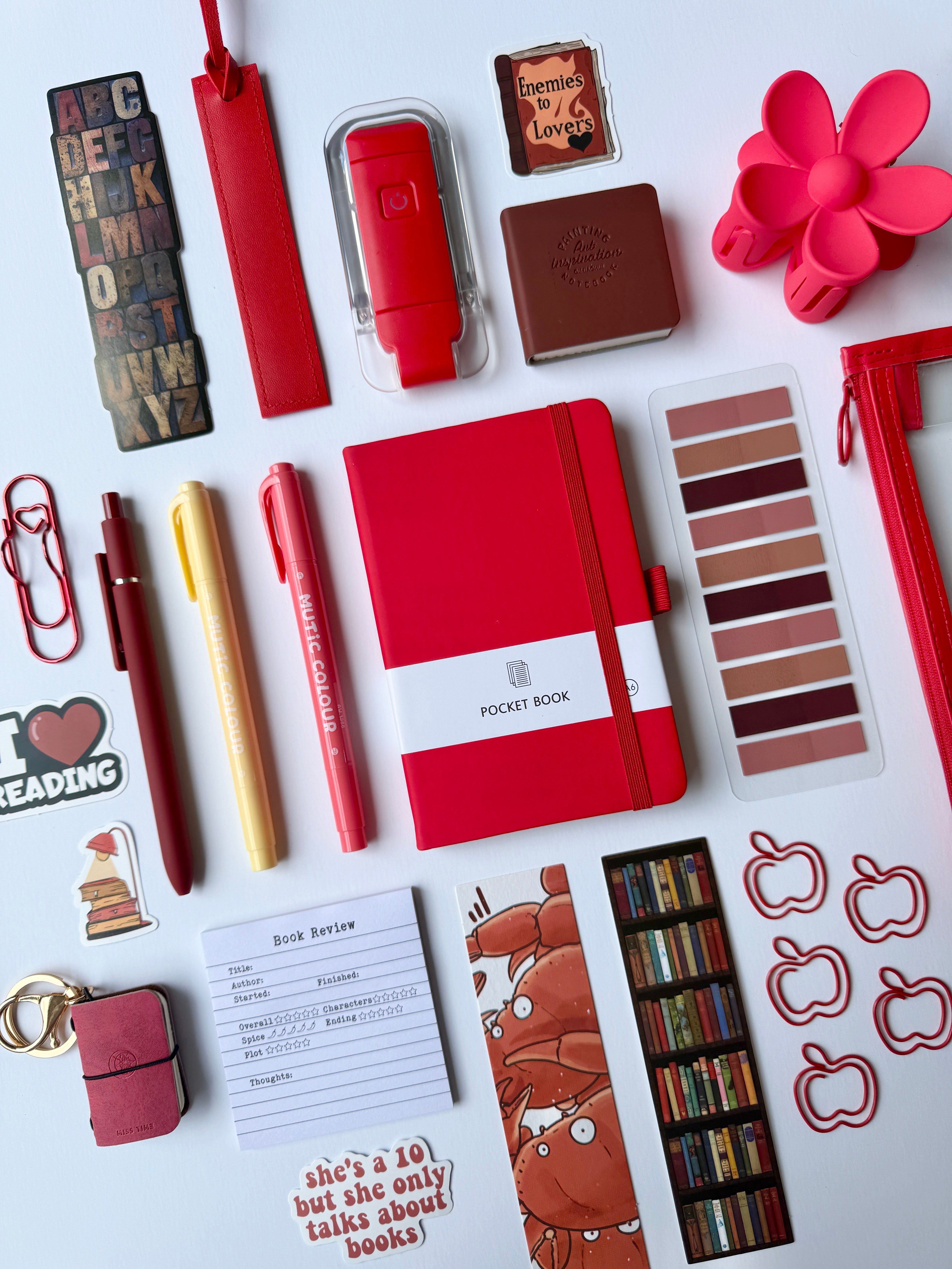 RED ❤️ Bookish Bundle-1