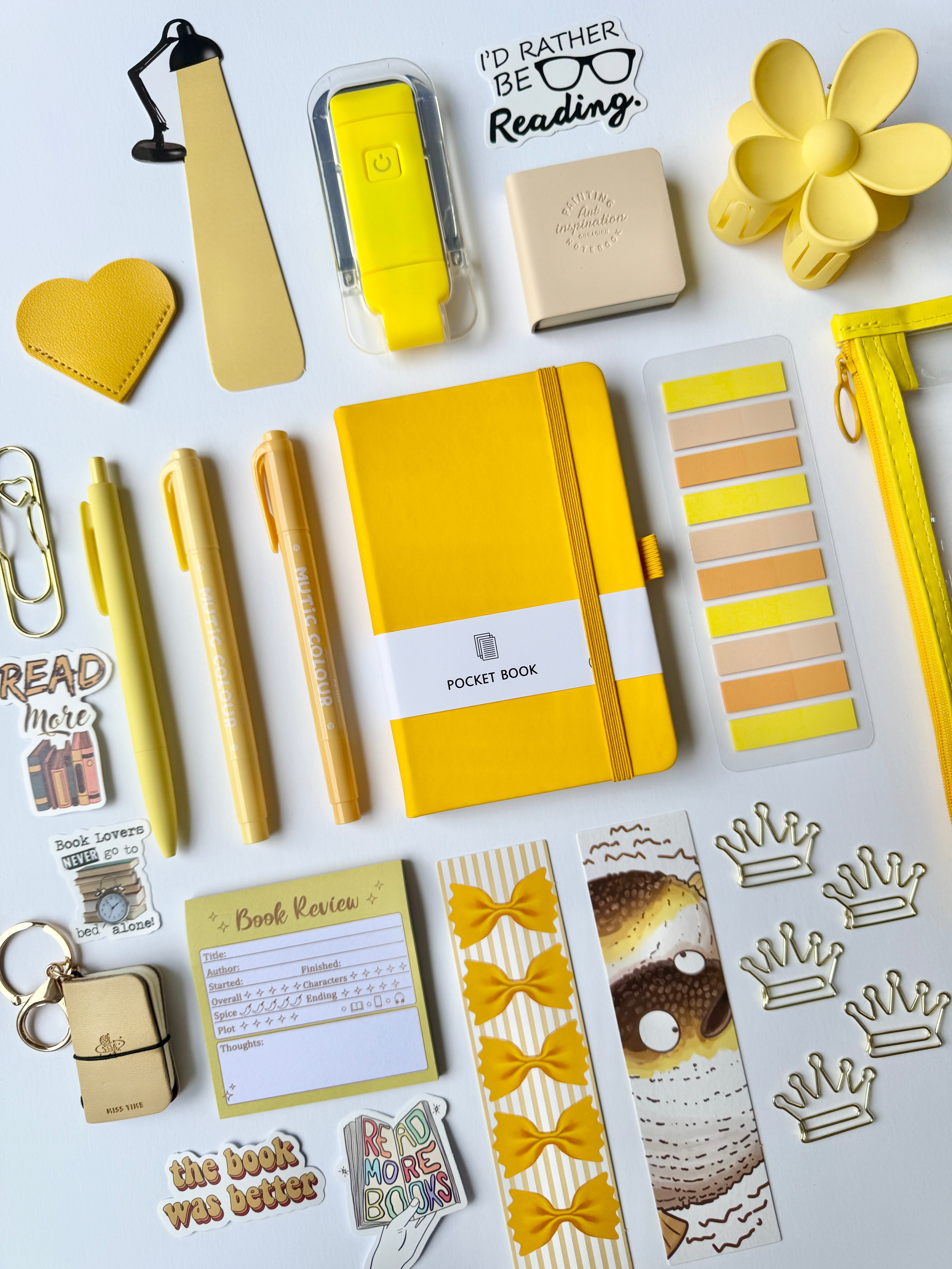 YELLOW 💛 Bookish Bundle