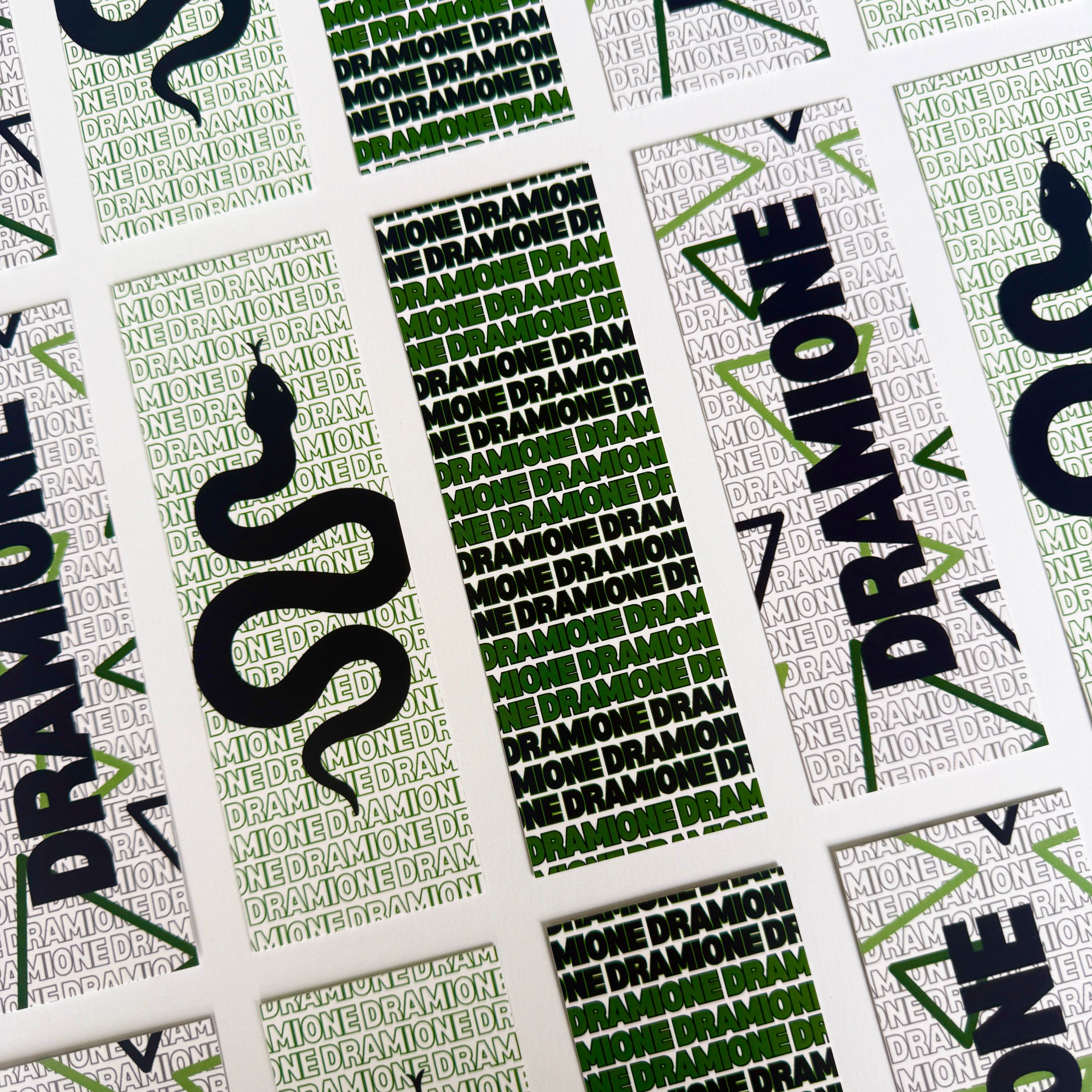 Pack of 3 Bookmarks 🐍 Dramione Vibe-1