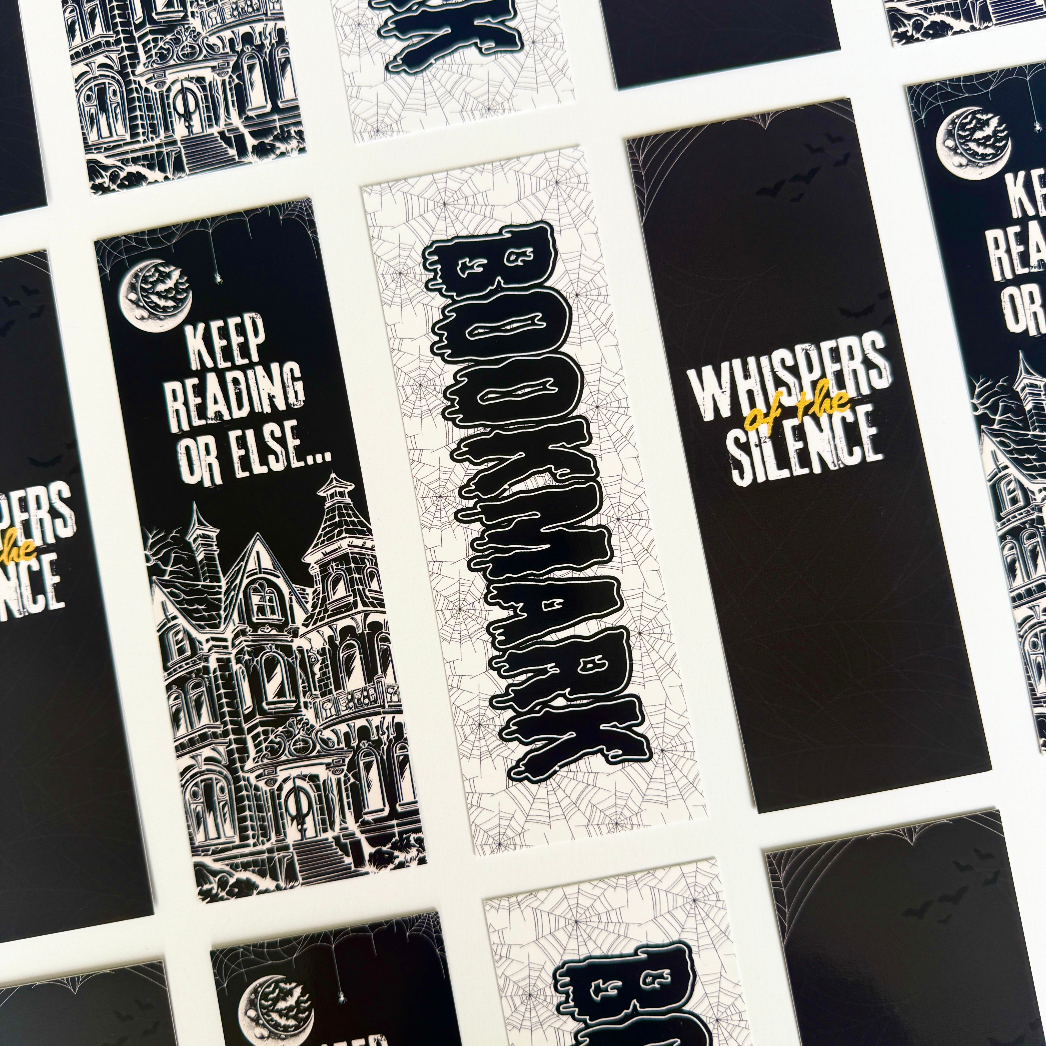Pack of 3 Bookmarks 👁️ Horror Vibe-1