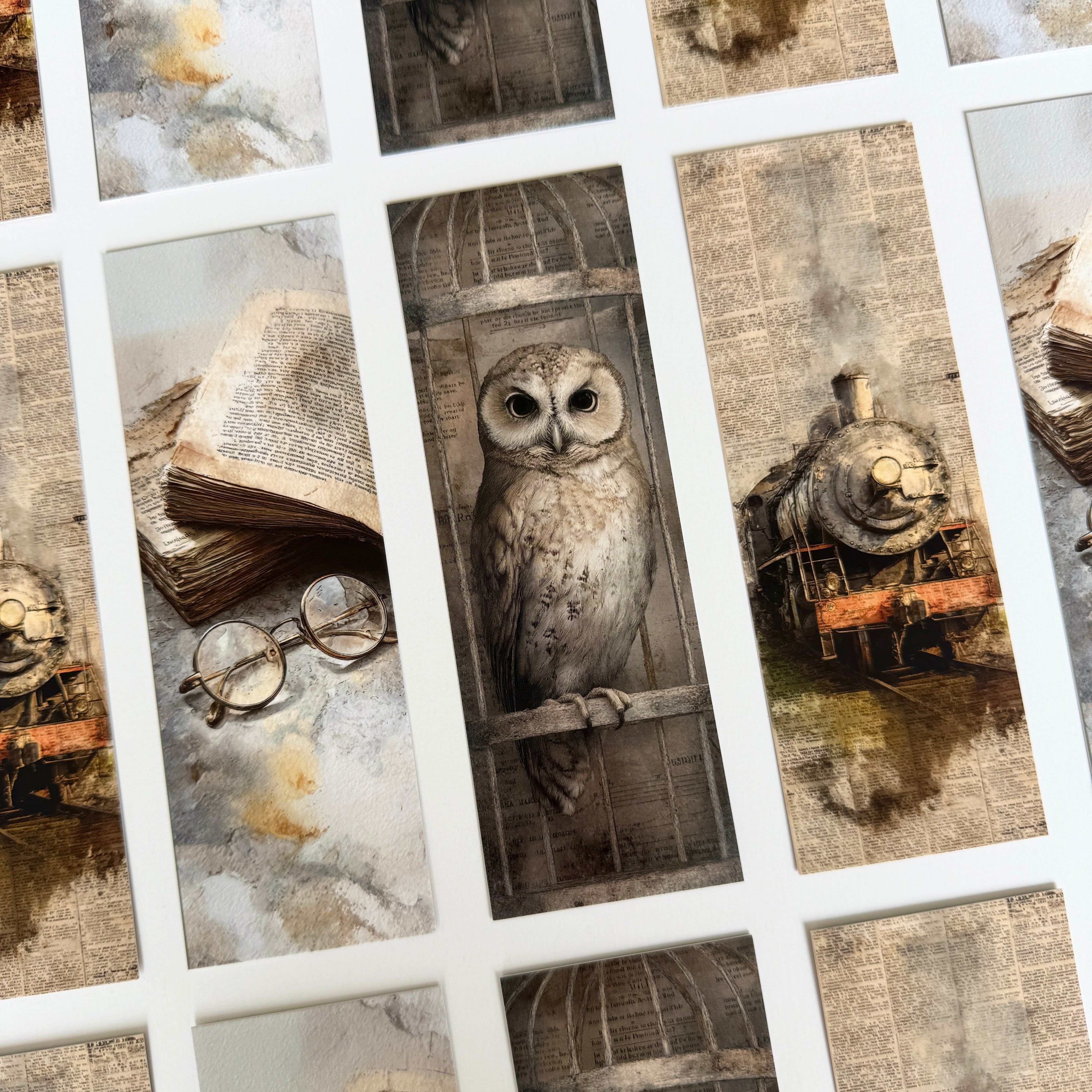 Pack of 3 Bookmarks 🦉 Magic Vibe