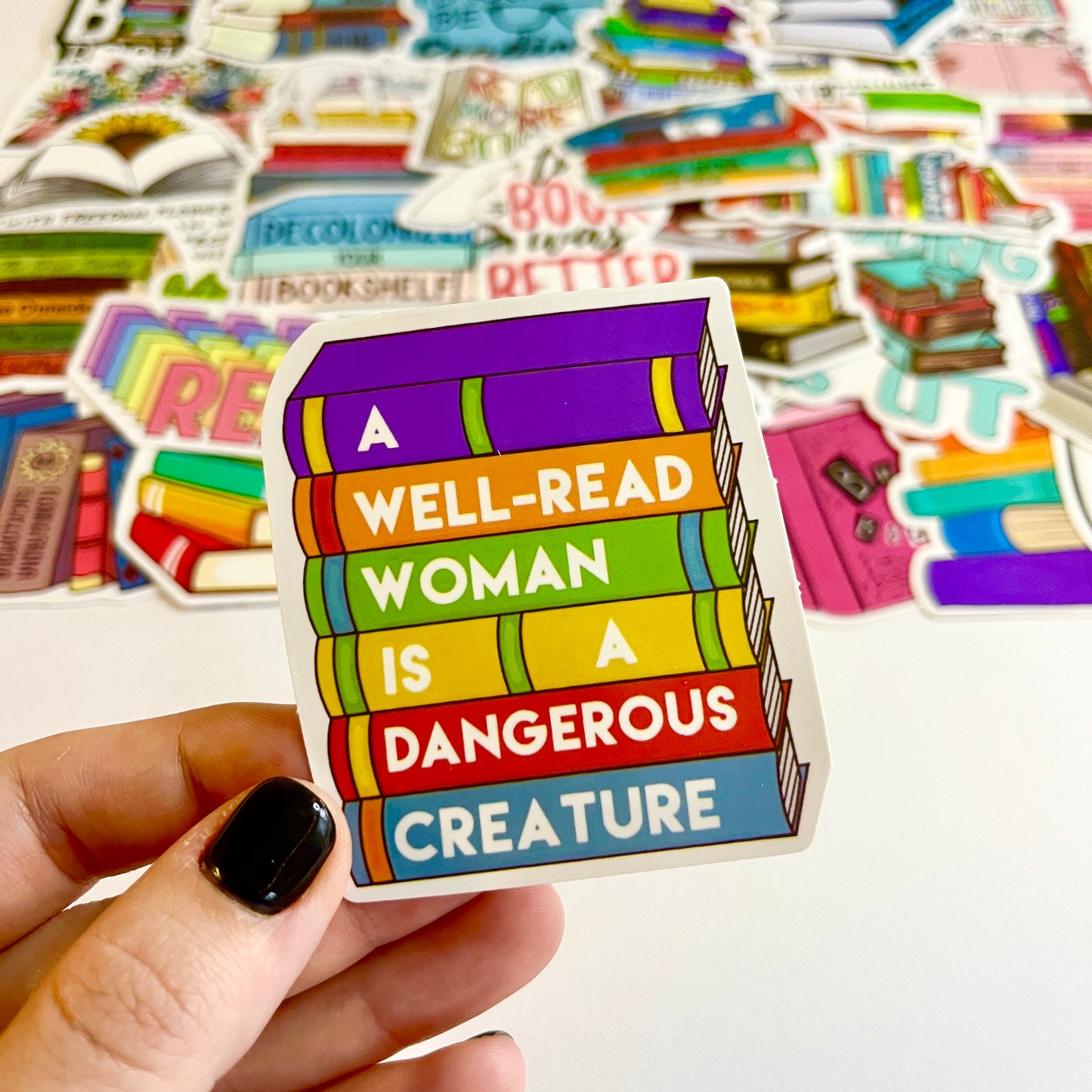 50 pcs Sticker pack BOOKS