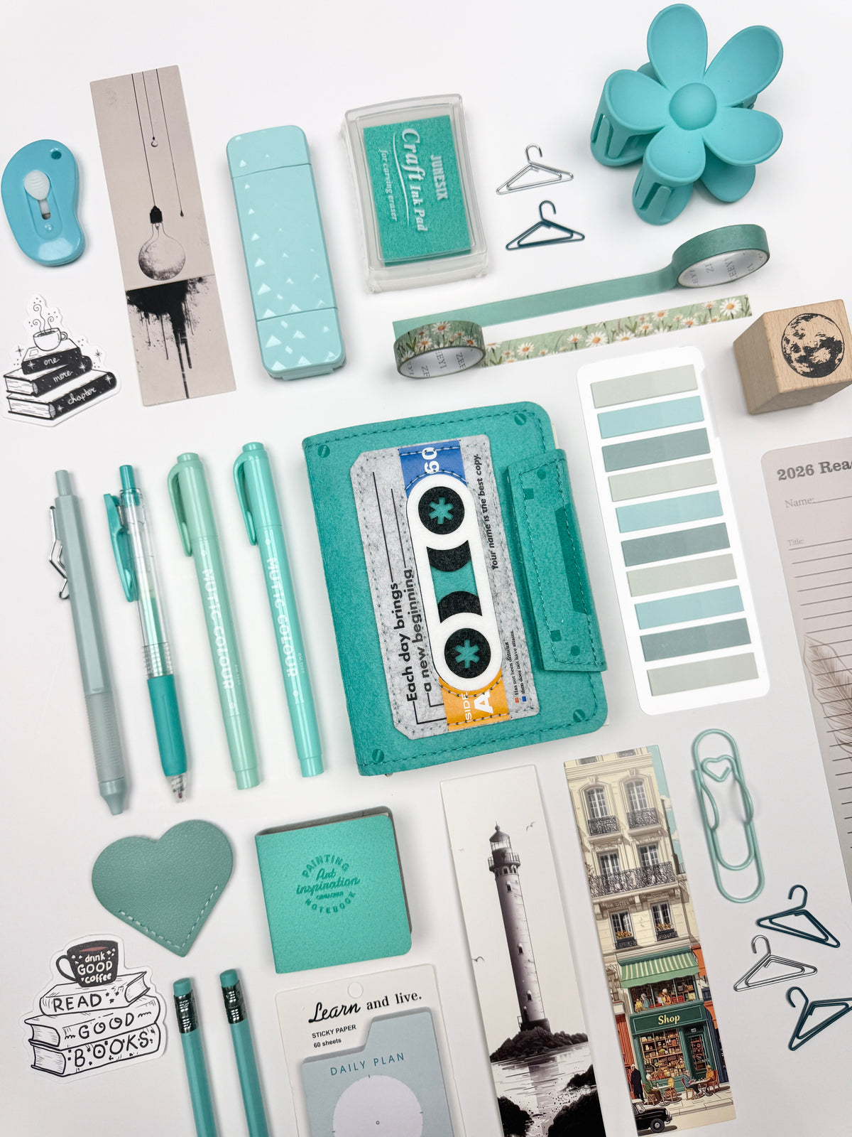 RETRO TEAL 🎶🩵 Bookish Bundle