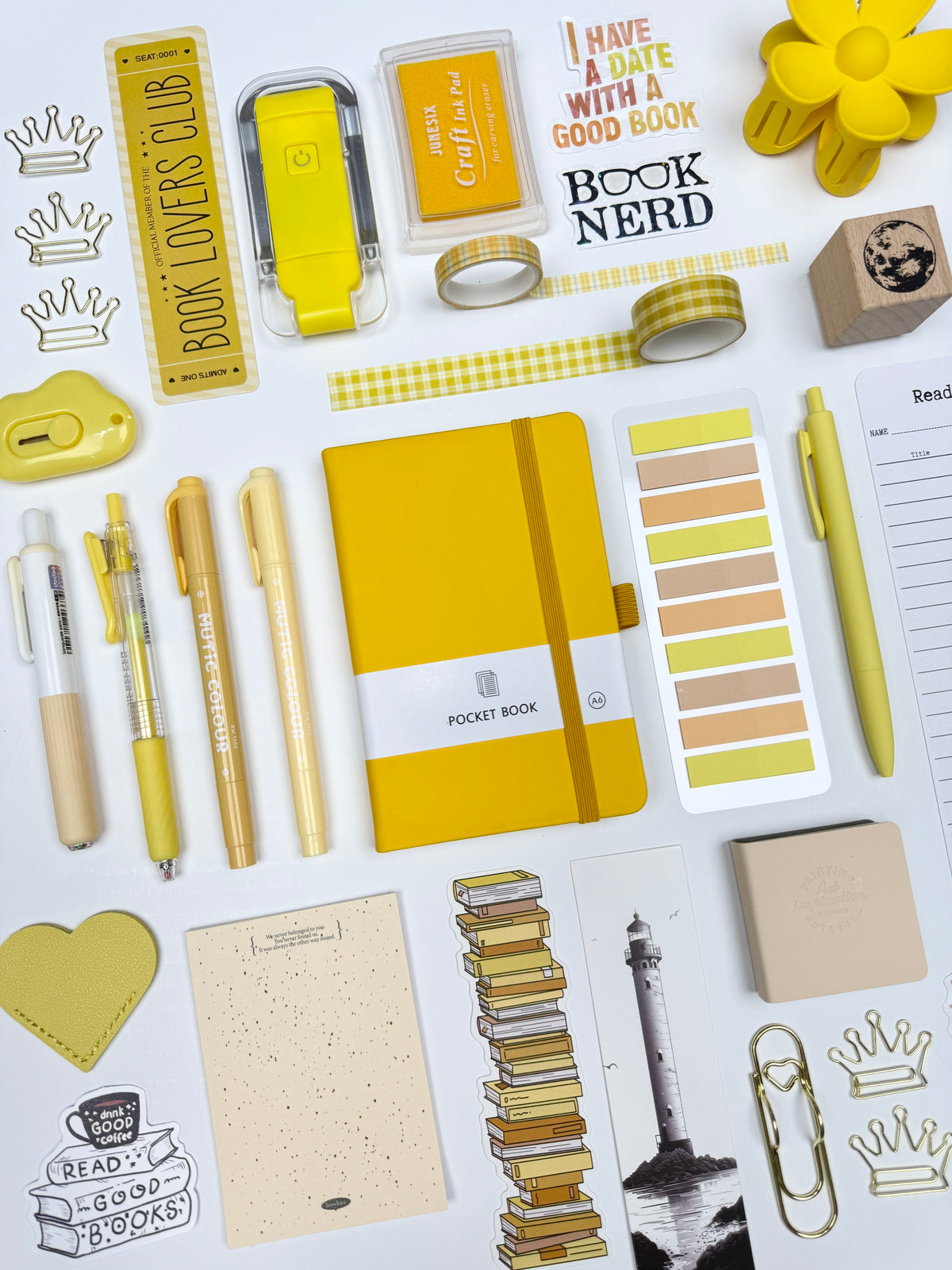 YELLOW 💛 Bookish Bundle