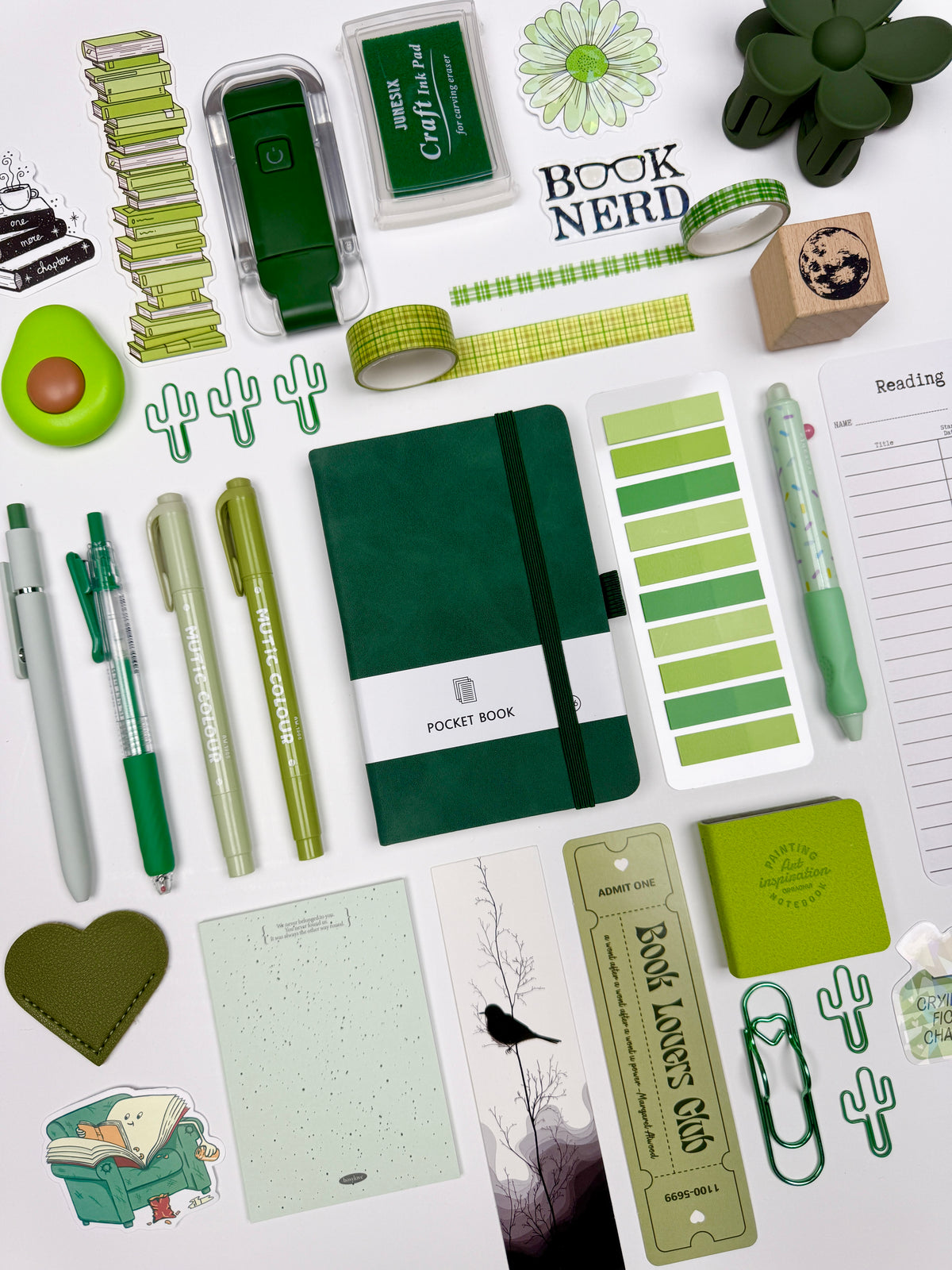 GREEN 🐍 Bookish Bundle