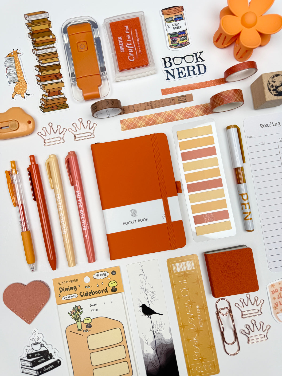 ORANGE 🧡 Bookish Bundle