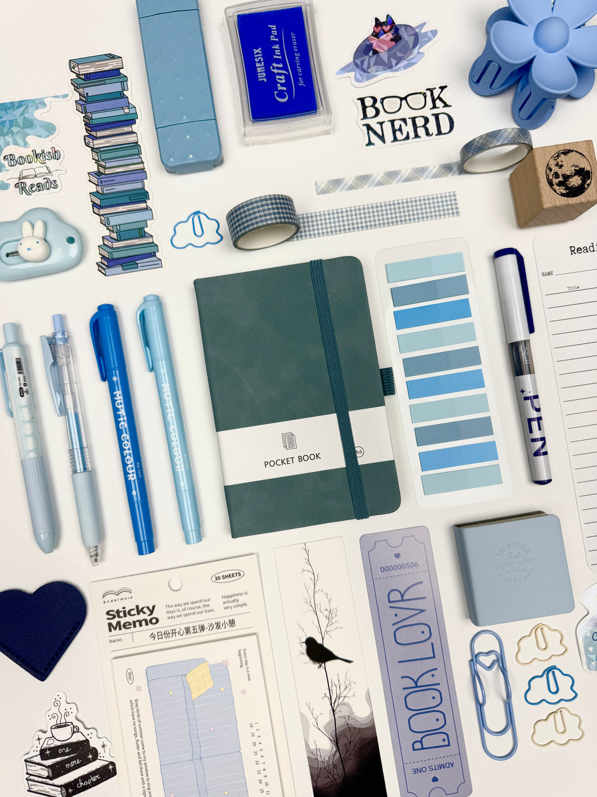 BLUE 💎 Bookish Bundle