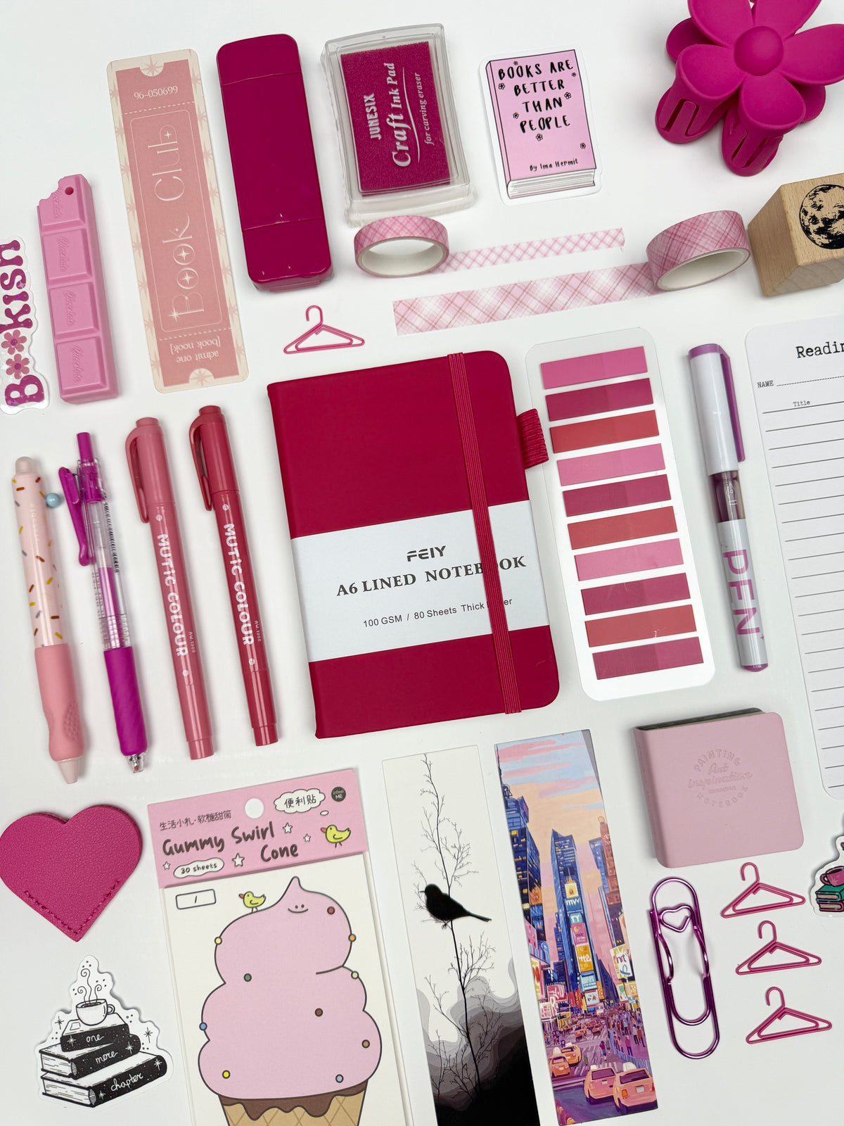 HOT PINK 🩷 Bookish Bundle
