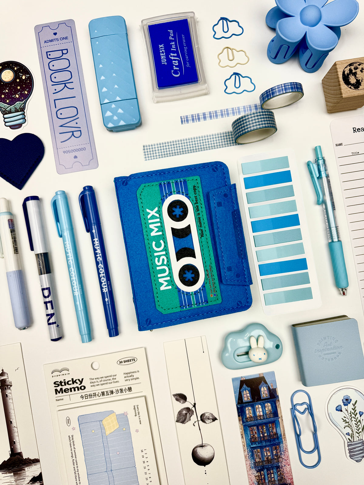 RETRO BLUE 🎶 🩵 Bookish Bundle